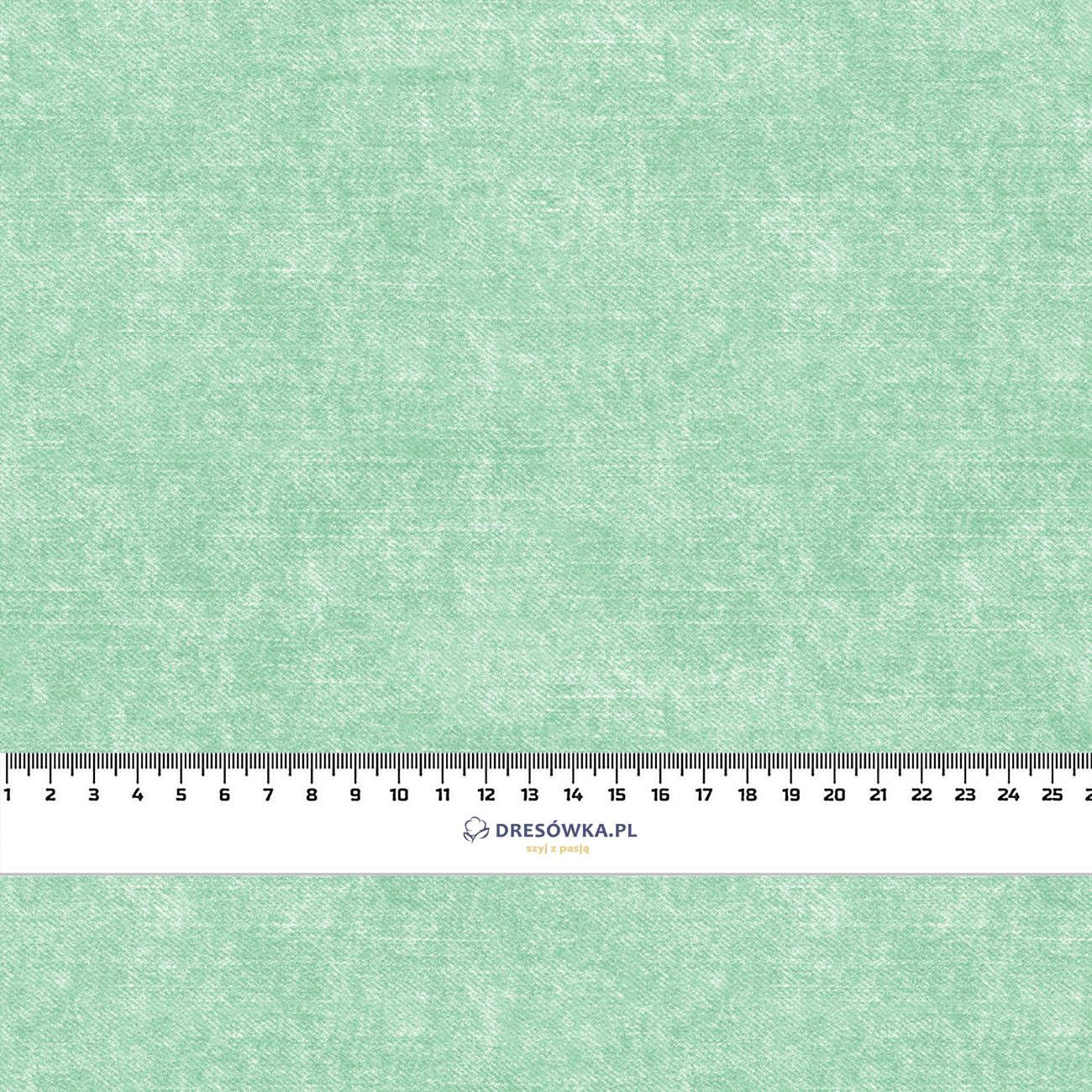 ACID WASH / MINT - Waterproof woven fabric