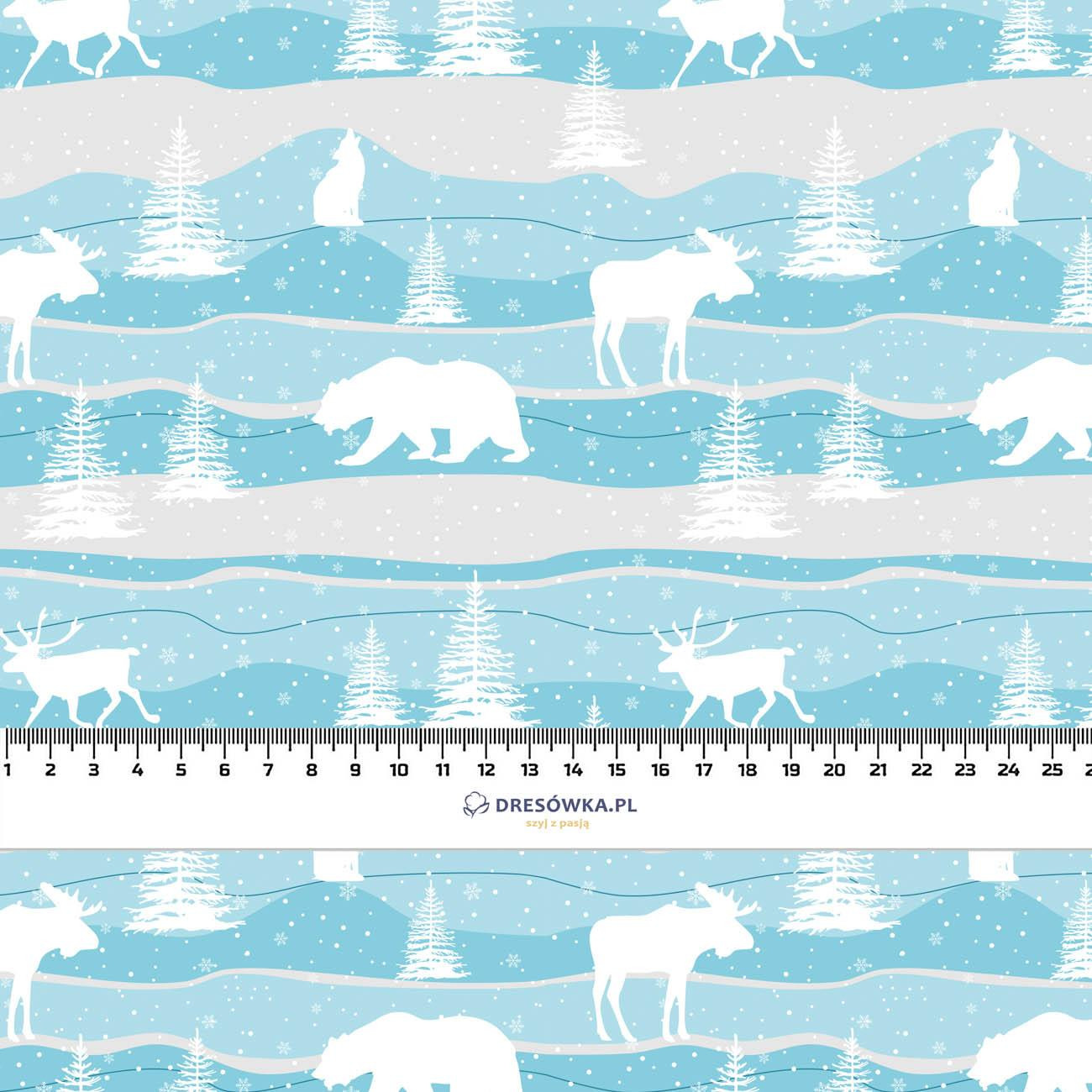 Alaska / light blue - Cotton woven fabric