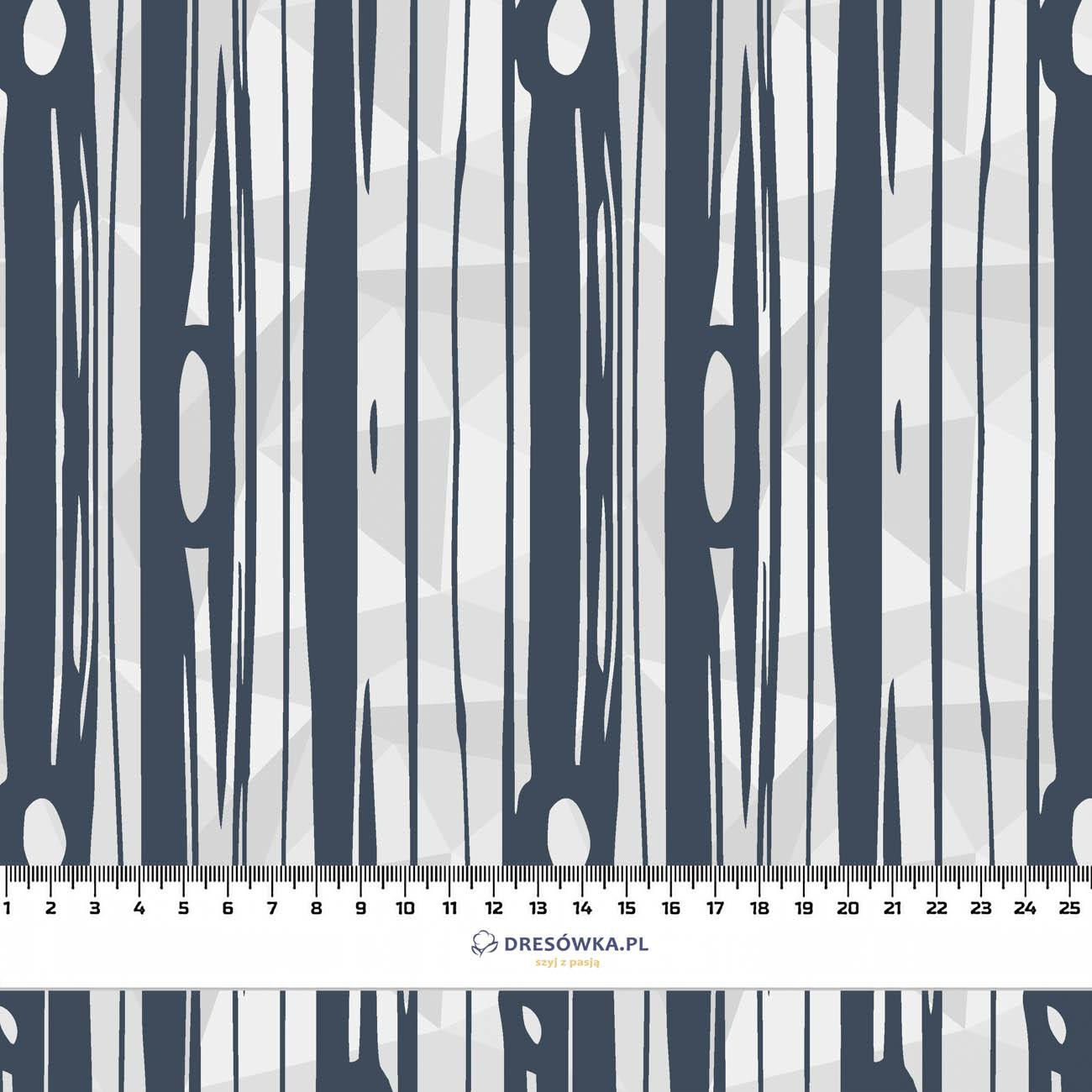 WOODS (adventure) / grey - Cotton woven fabric