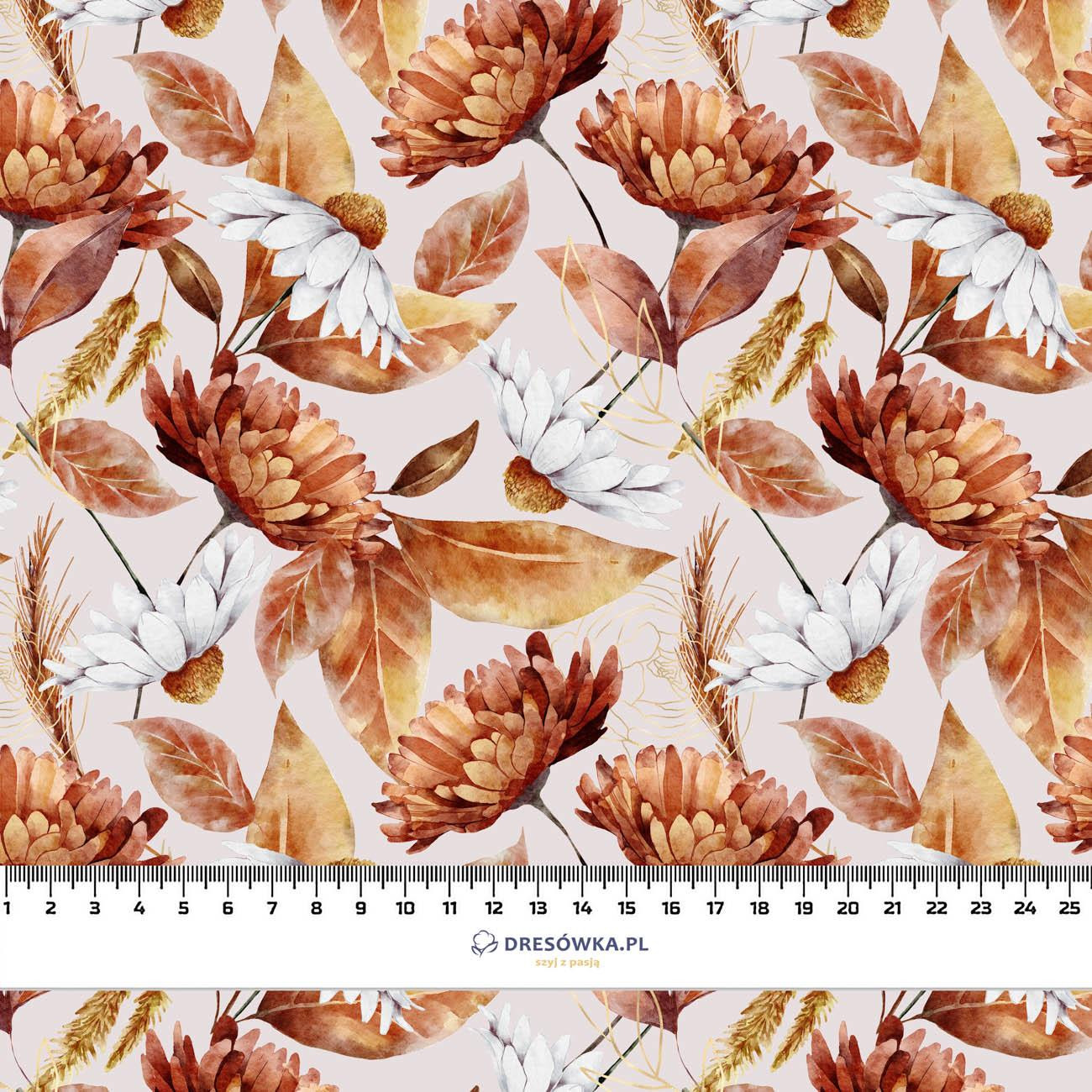 GOLDEN GARDEN pat. 3 (COLORFUL AUTUMN) - Cotton muslin