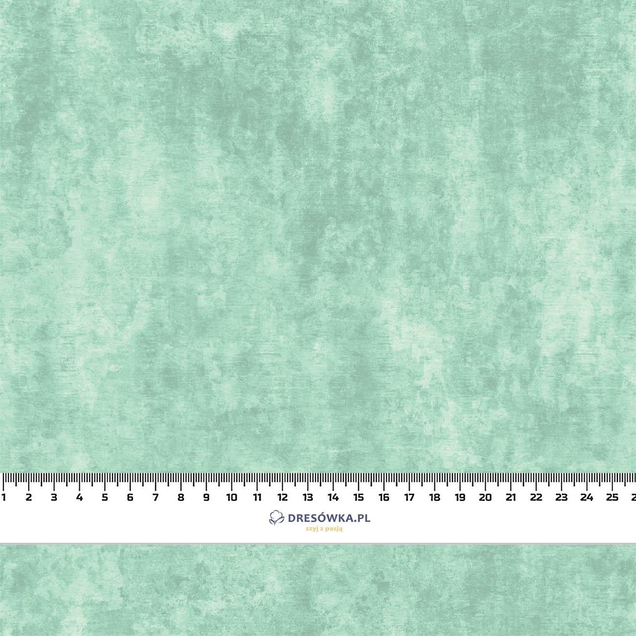 GRUNGE (mint) - Cotton woven fabric
