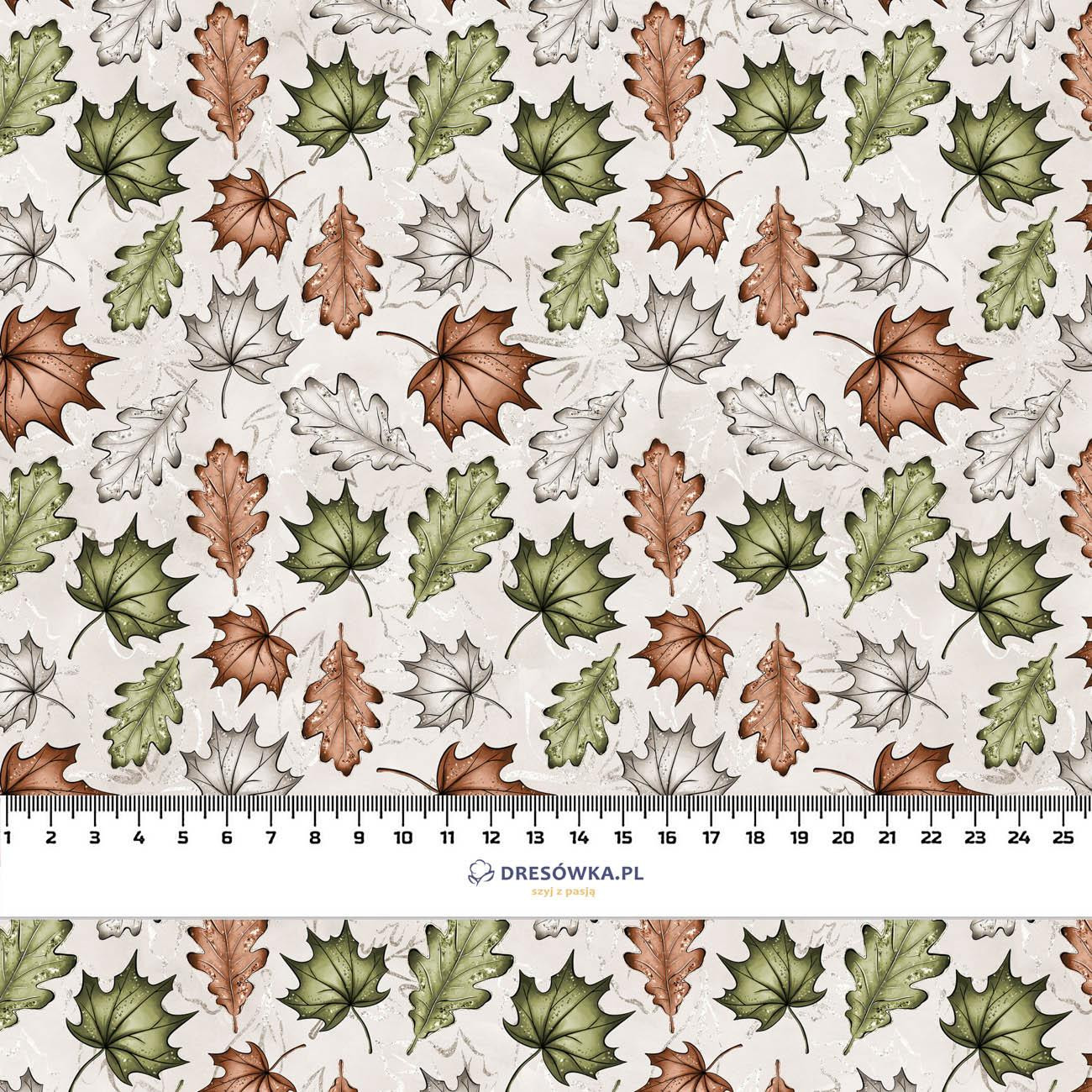 FOREST LEAVES pat. 1 / beige