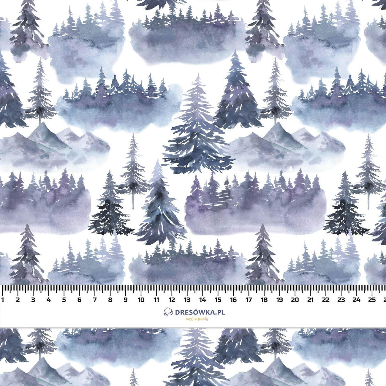 100cm FOREST LANDSCAPE (PAINTED FOREST) - Waterproof woven fabric