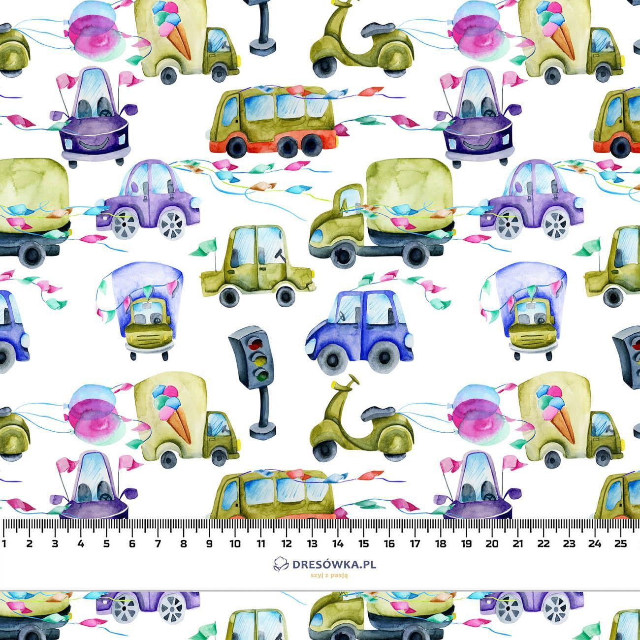ON THE ROAD (COLORFUL TRANSPORT) - softshell