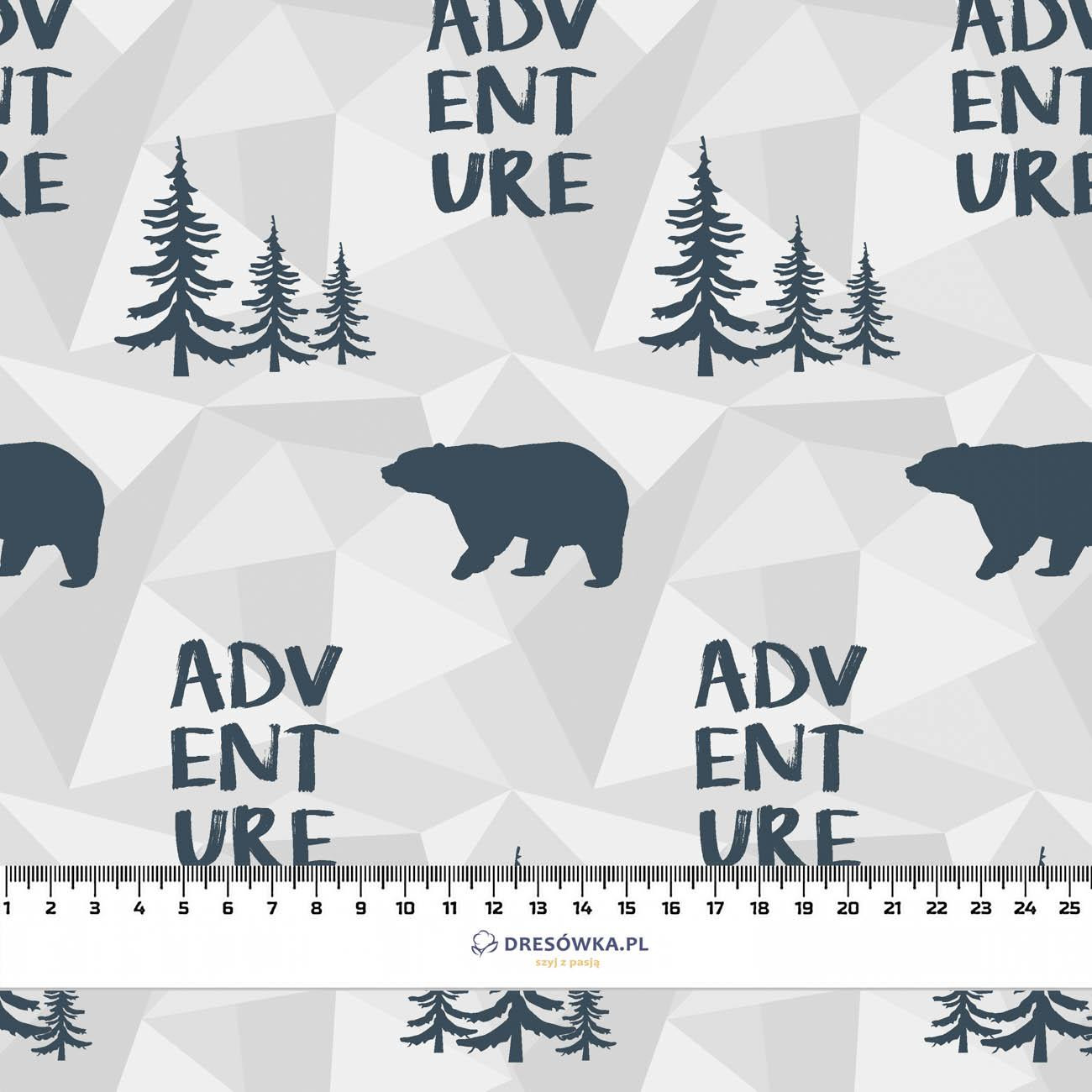 BEARS (adventure) / grey  - Waterproof woven fabric