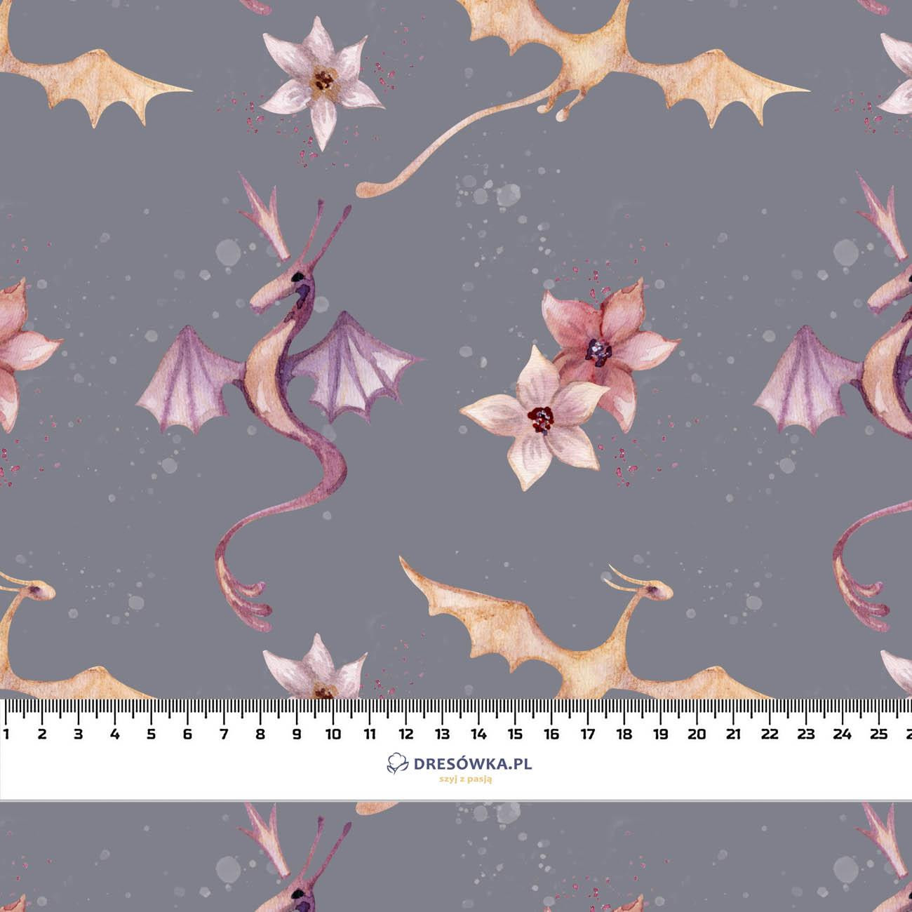 DRAGON FLIGHTS PAT. 2 - looped knit fabric