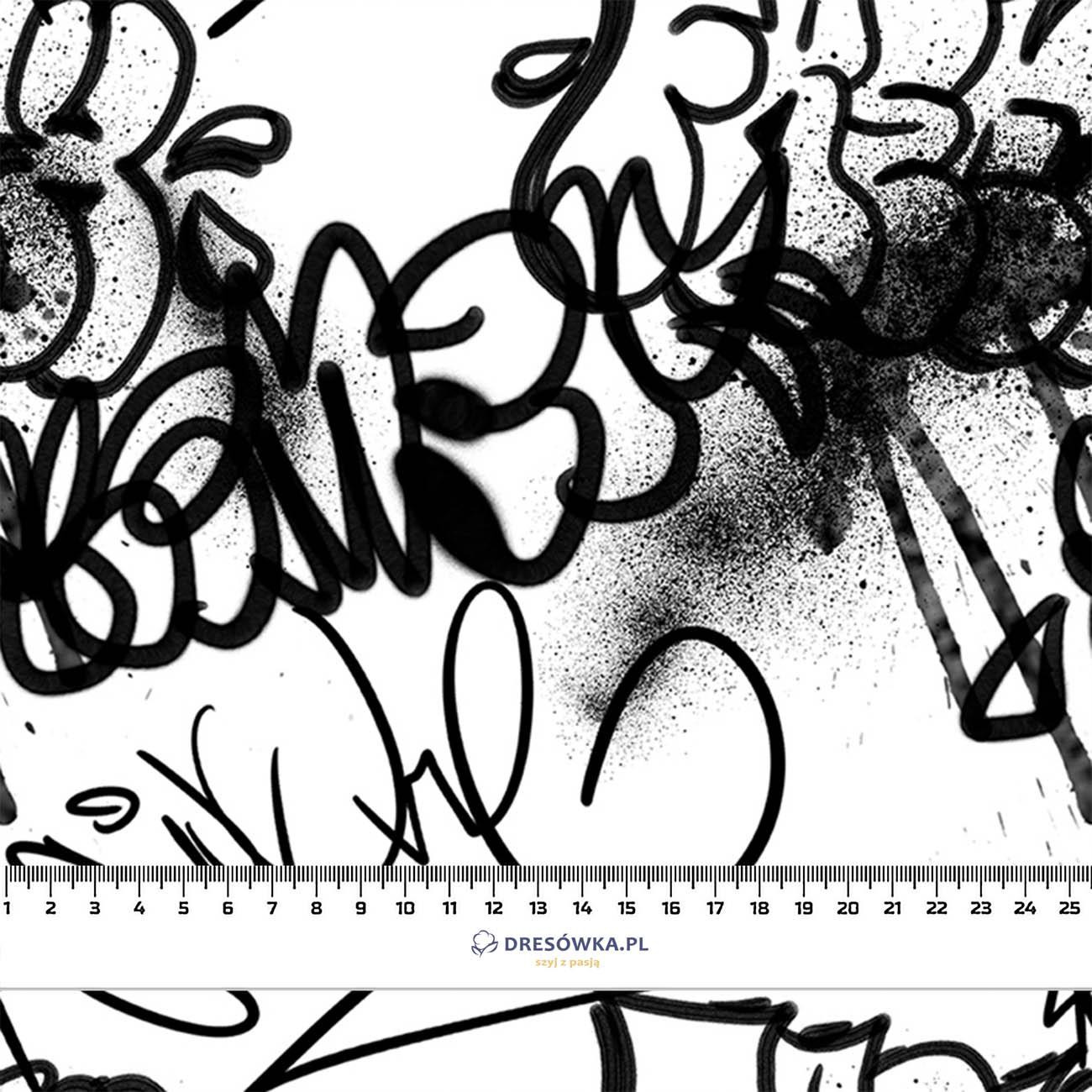 STREET ART pat. 1 - Hydrophobic brushed knit