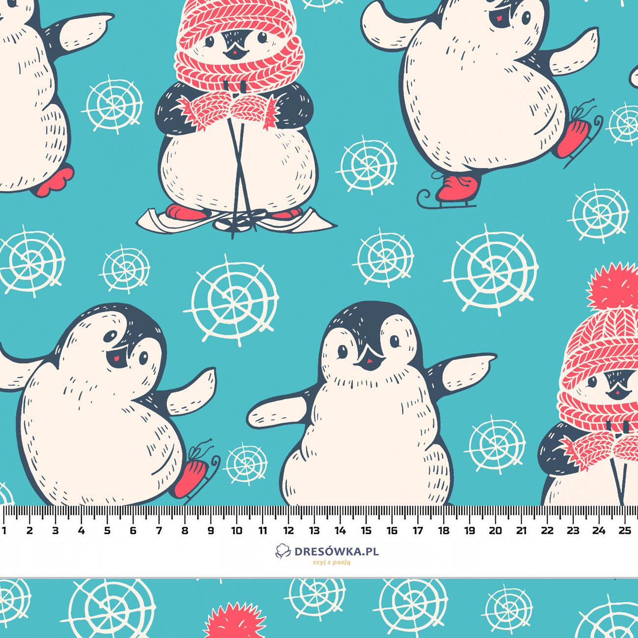 WINTER PENGUINS - brushed knitwear with elastane ITY