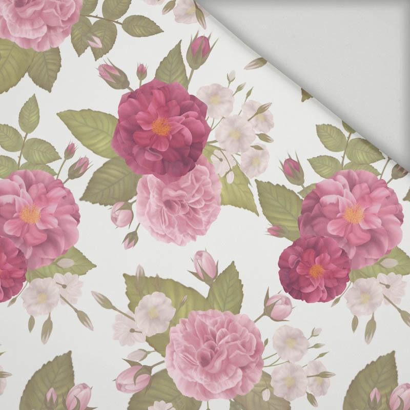 ROSE GARDEN / white - quick-drying woven fabric