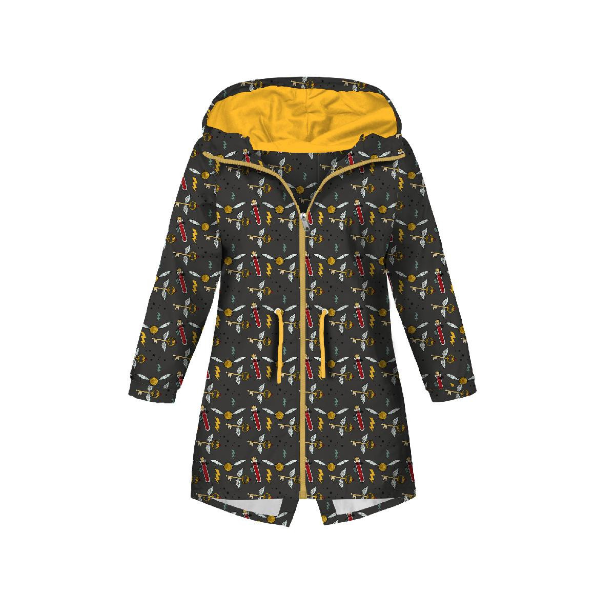 KIDS PARKA (ARIEL) - MAGIC MIX PAT. 5 (MAGIC SCHOOL) / graphite - softshell