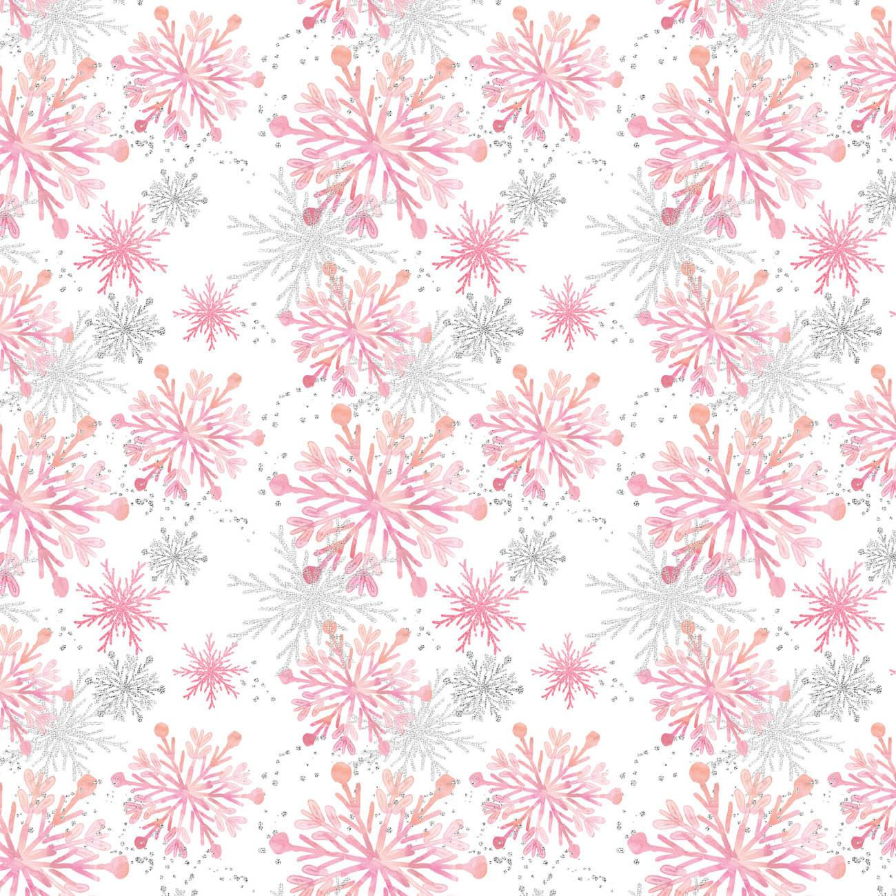 PINK SNOWFLAKES pat. 2