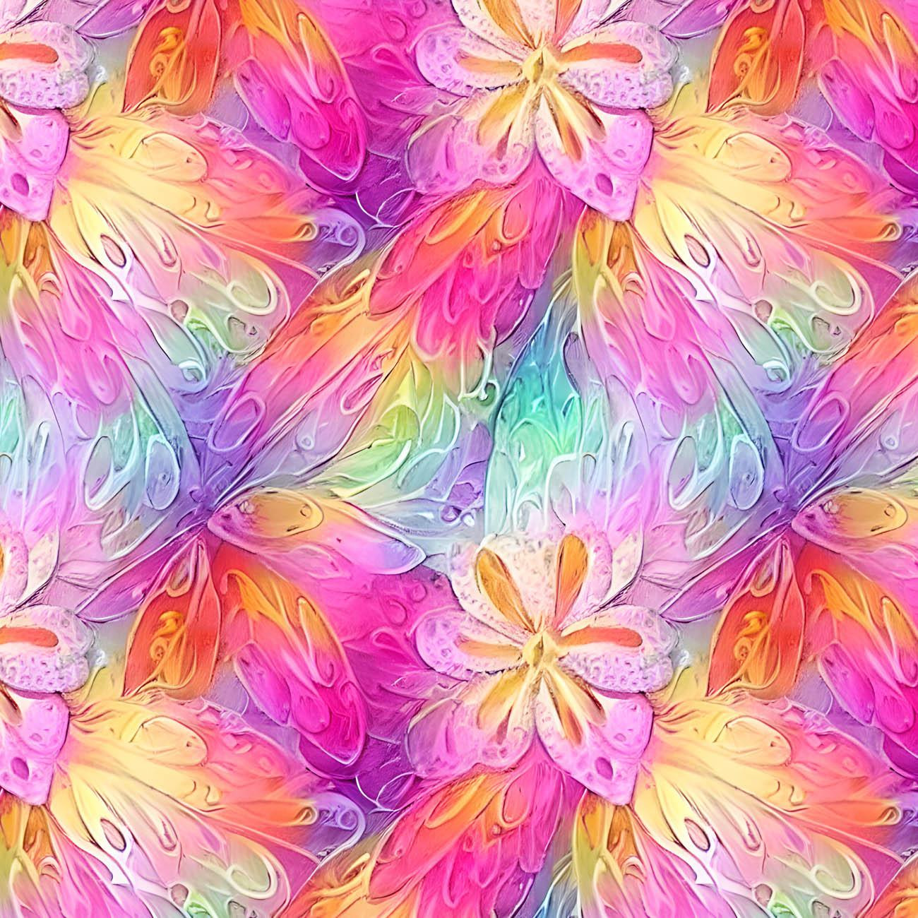 RAINBOW FLOWERS 