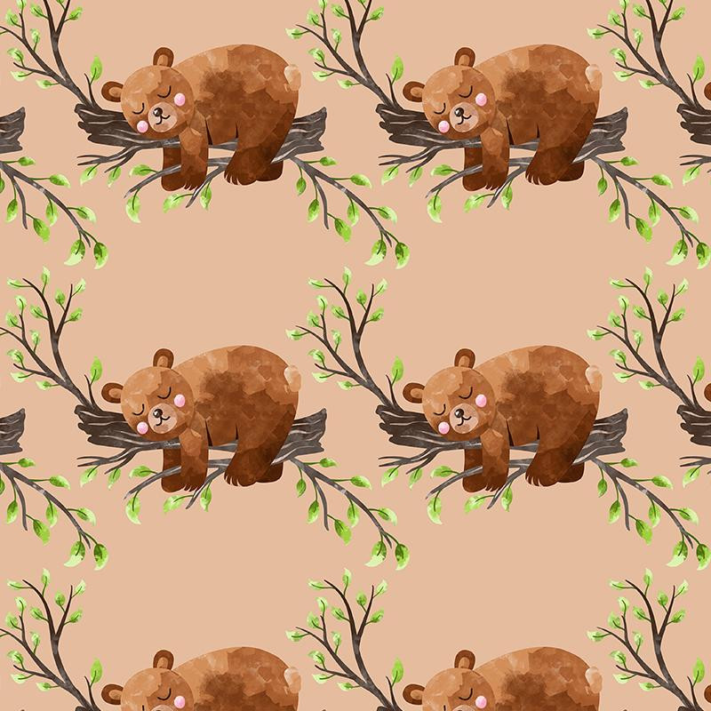 SLEEPING BEARS (BEARS AND BUTTERFLIES)