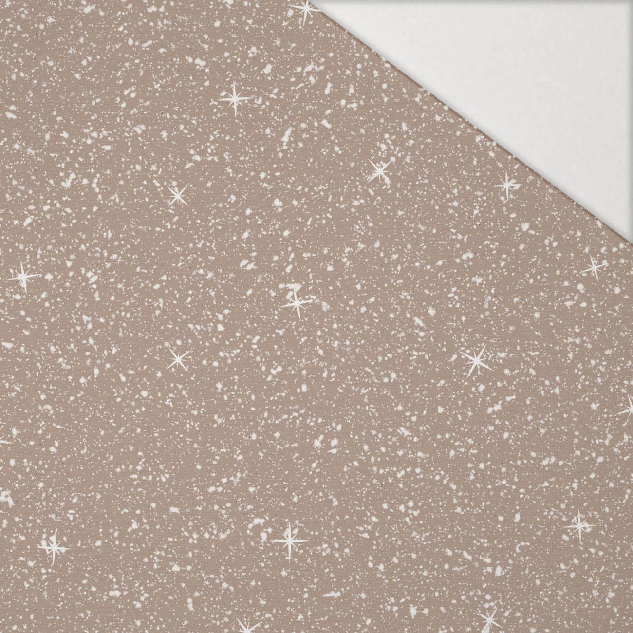 WINTER SKY (WHITE CHRISTMAS) - Hydrophobic brushed knit