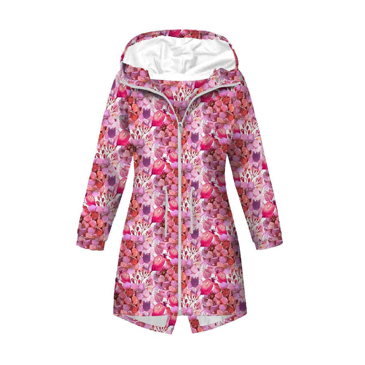 WOMEN'S PARKA (ANNA) - FLOWERS MIX (IN THE MEADOW) - softshell