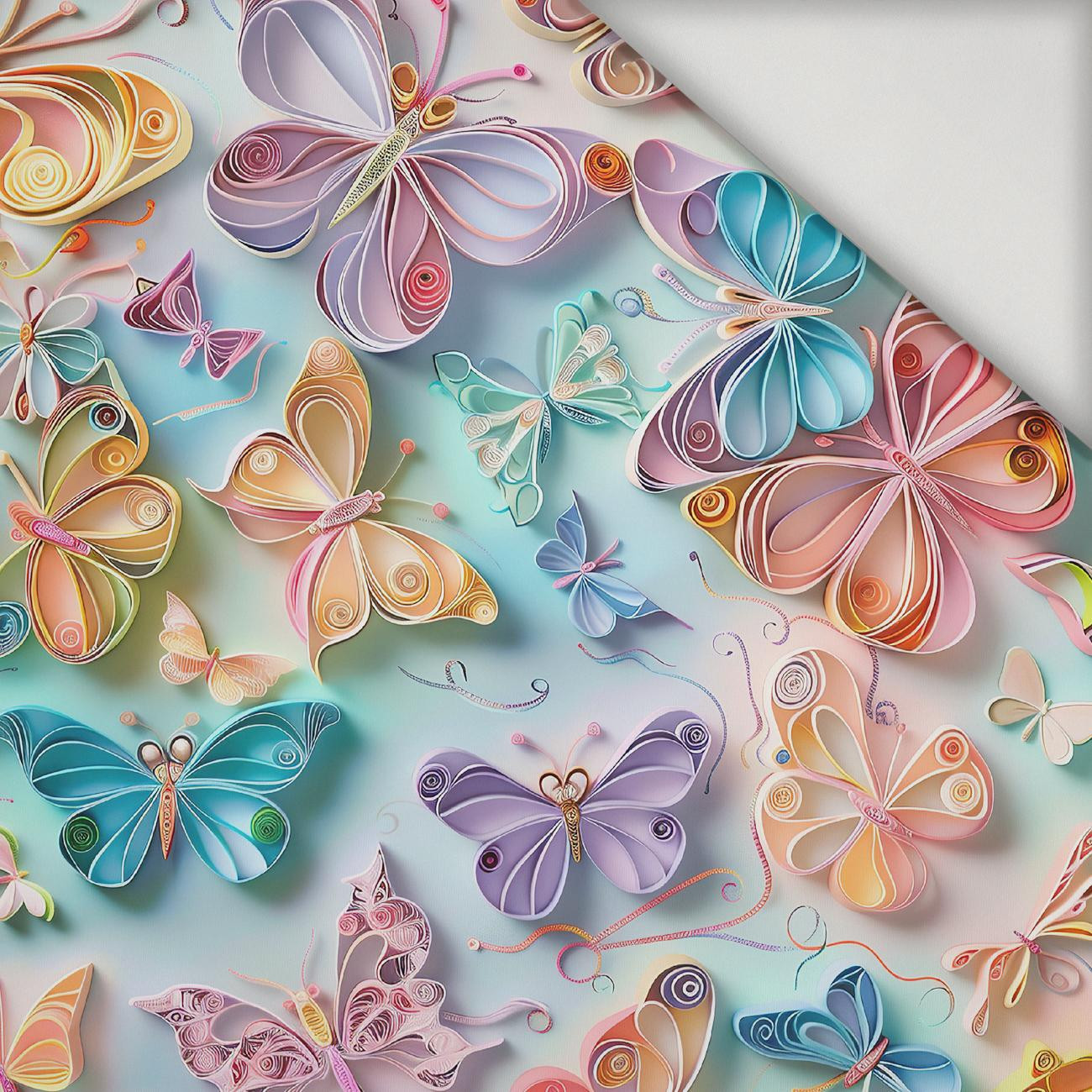 PAPER BUTTERFLIES - lycra 300g