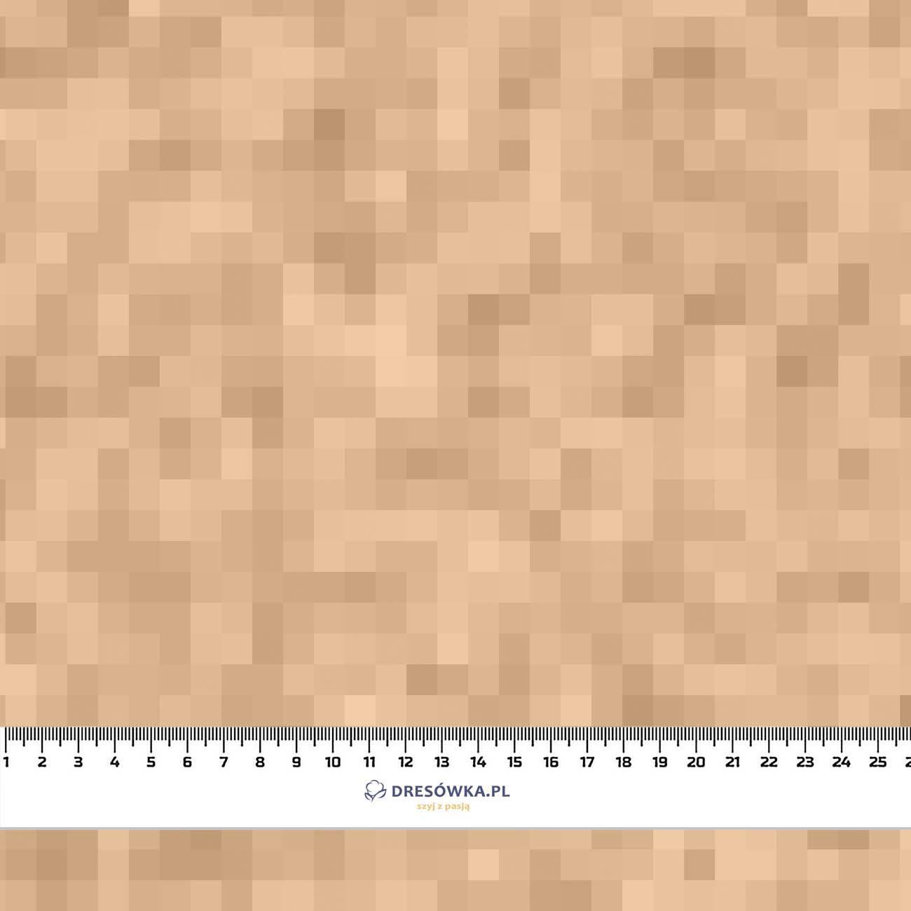 PIXELS pat. 2 / beige  - Waterproof woven fabric