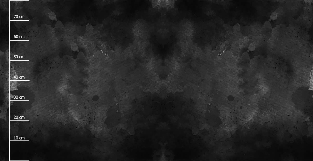 BLACK SPECKS -  PANEL (80cm x 155cm) SINGLE JERSEY ITY