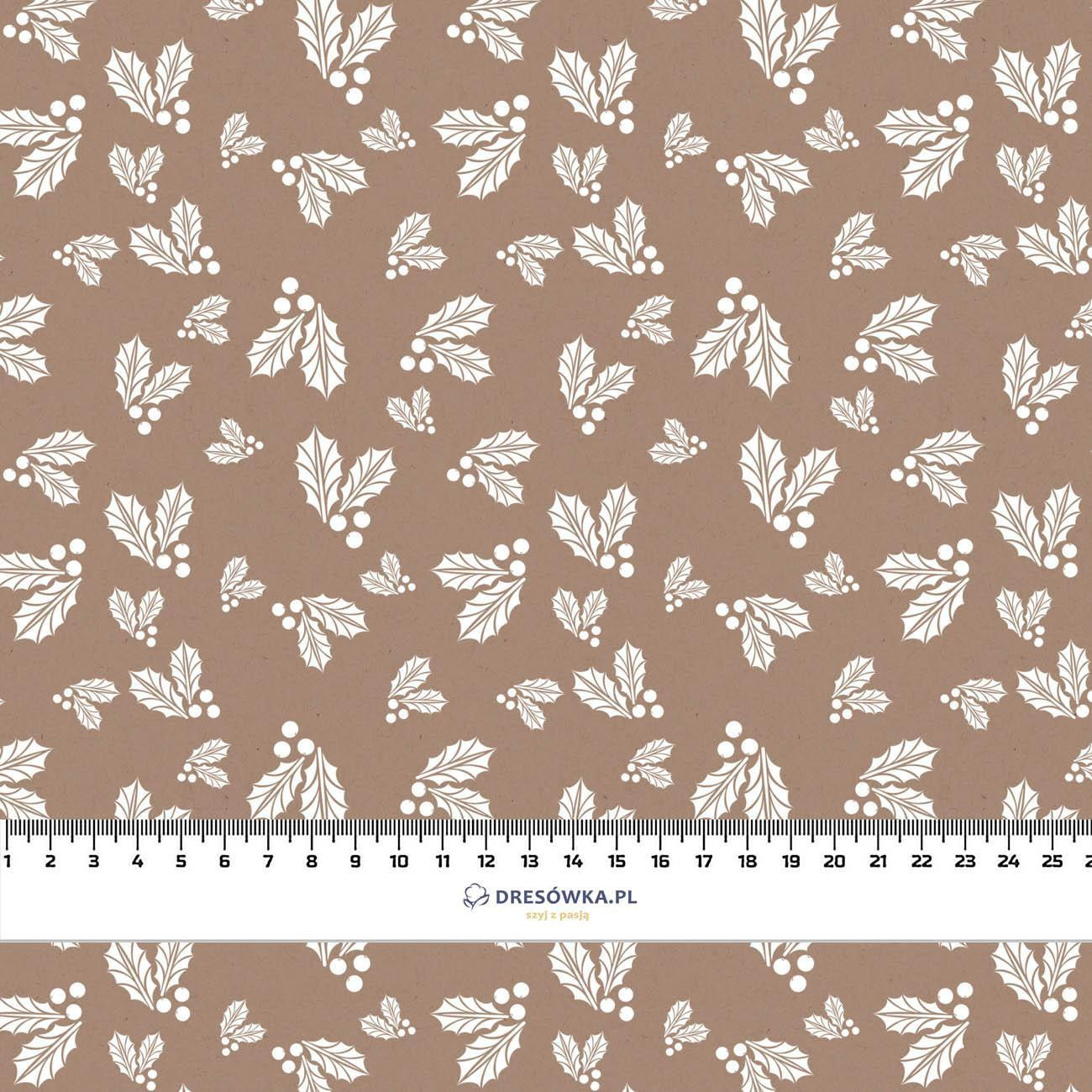 HOLLY (WHITE CHRISTMAS) - Waterproof woven fabric