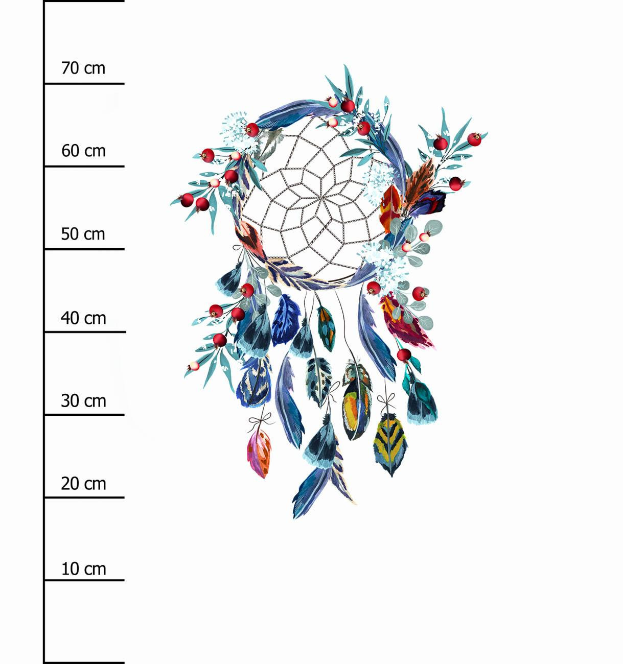 WATERCOLOR DREAMCATHER - panel (75cm x 80cm) Waterproof woven fabric