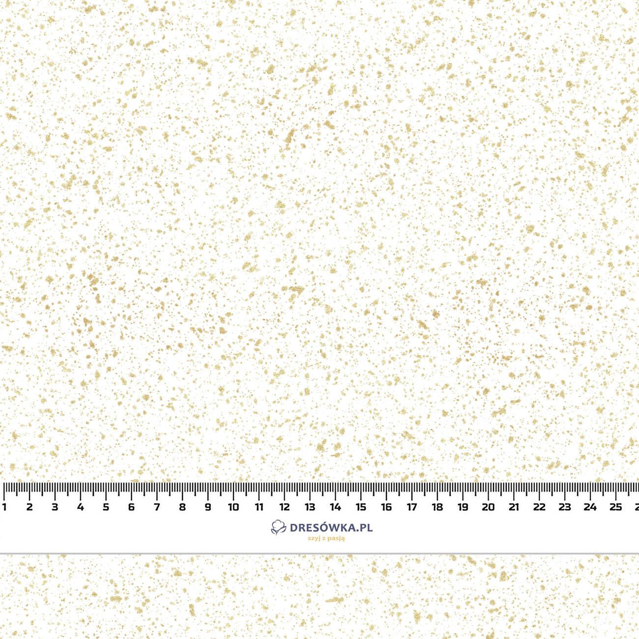 GOLDEN WINTER SKY (WHITE CHRISTMAS) - Woven Fabric for tablecloths