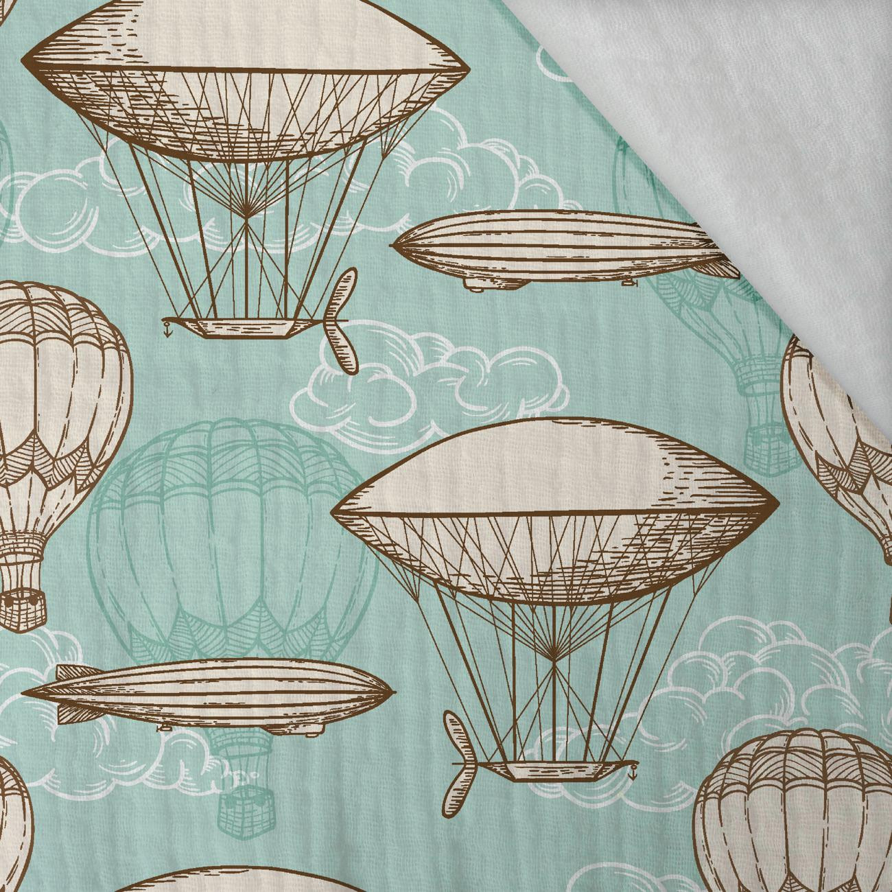 HOT AIR BALLOONS  - Cotton muslin