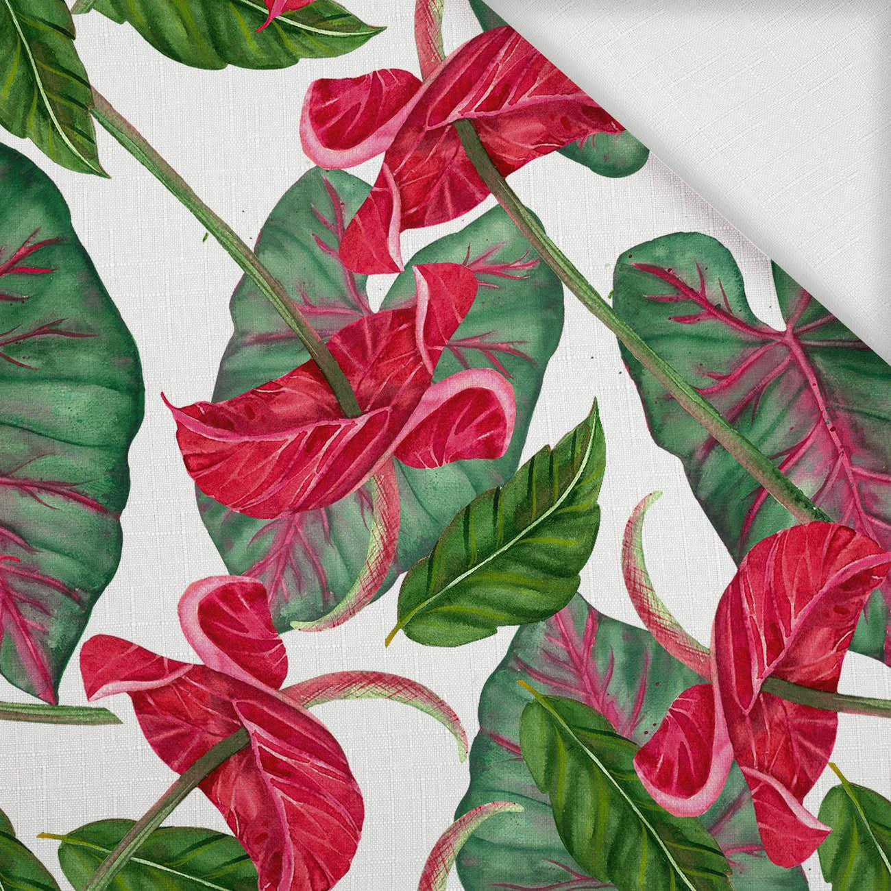 ANTHURIUM - Woven Fabric for tablecloths