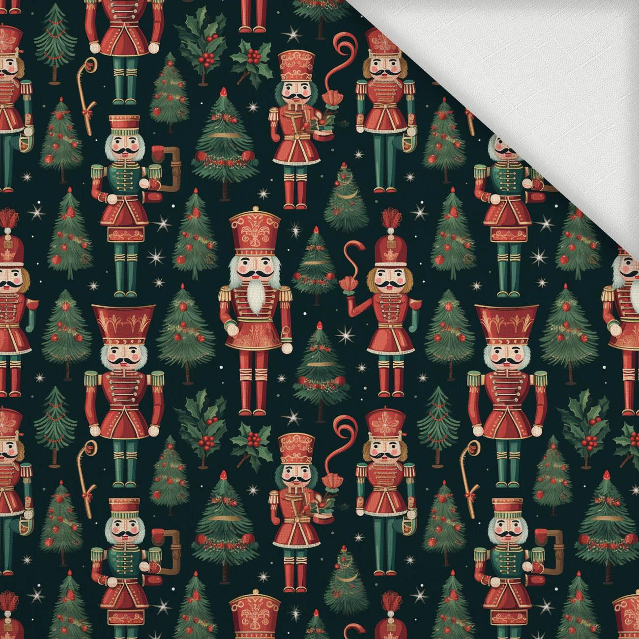 CHRISTMAS NUTCRACKER - Woven Fabric for tablecloths