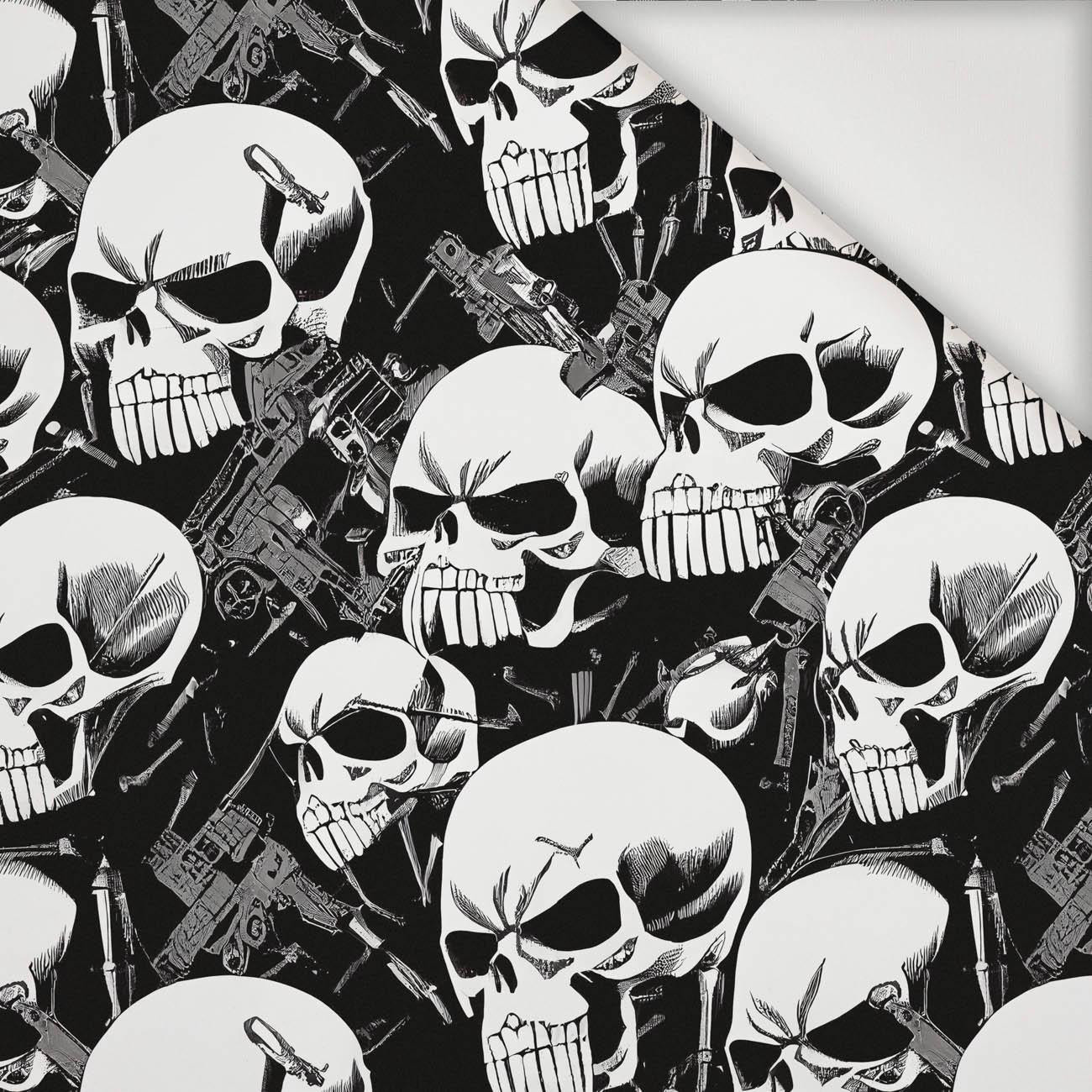 BAD SKULLS - Nylon fabric PUMI