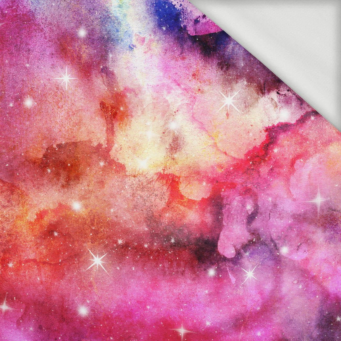 WATERCOLOR GALAXY PAT. 6 - looped knit fabric