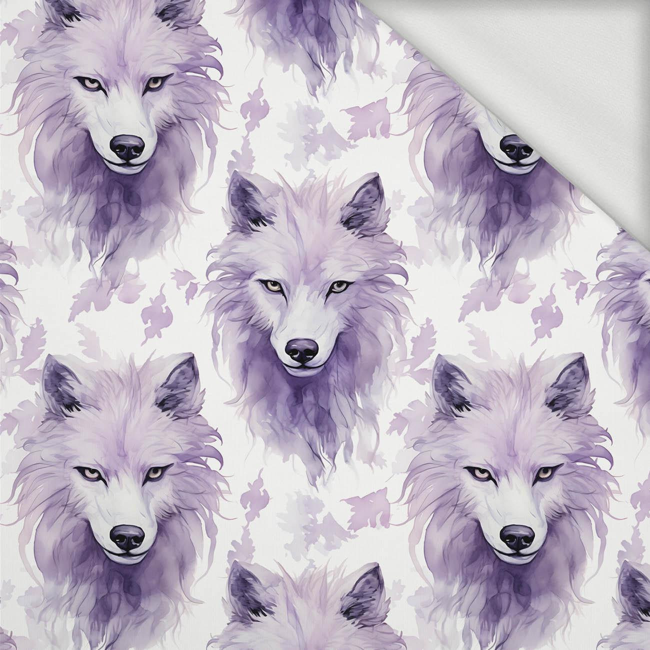 PASTEL WEREWOLF - looped knit fabric