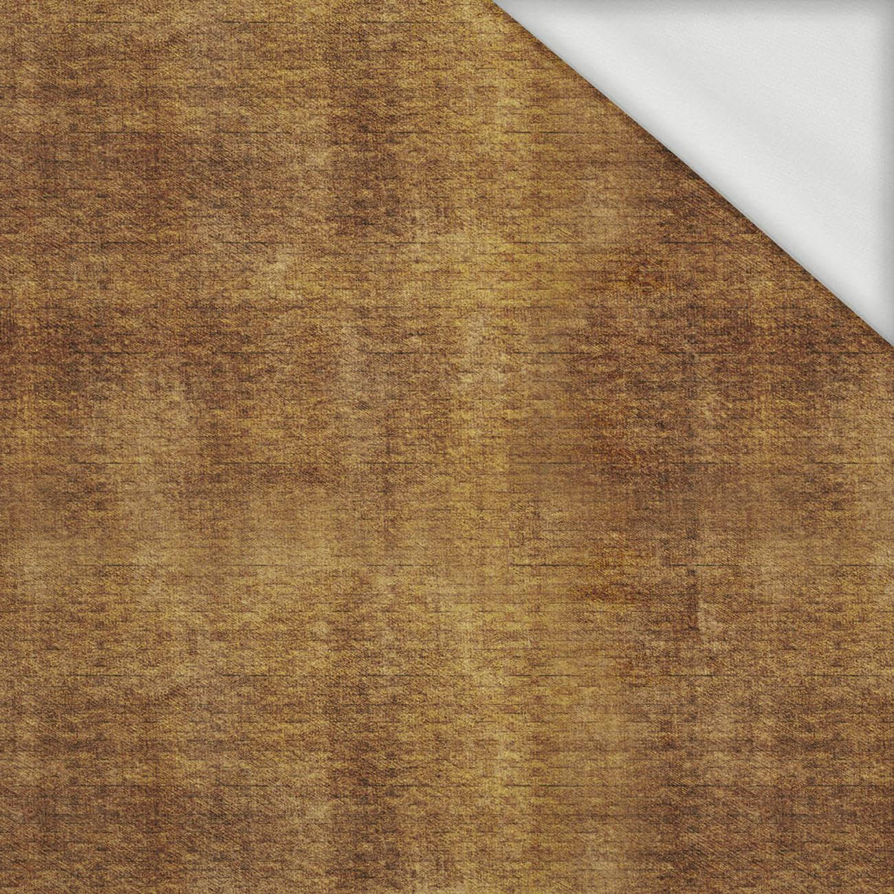 AUTUMN JEANS / brown (AUTUMN COLORS) - looped knit fabric