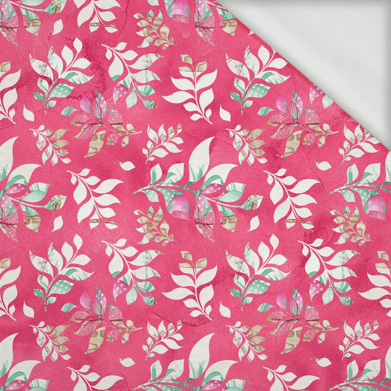 LEAVES pat 16 - looped knit fabric