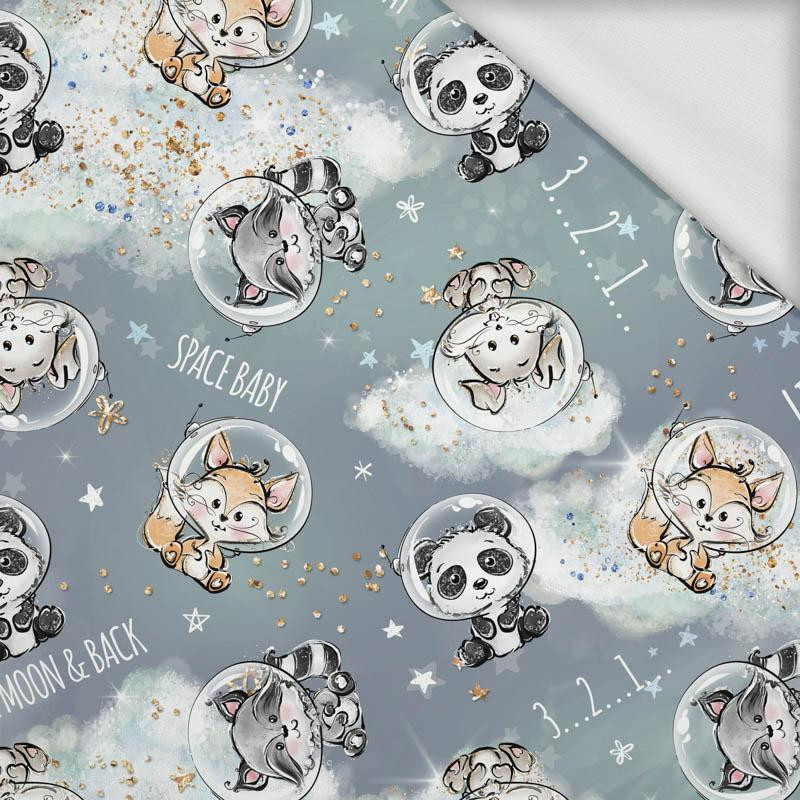 SPACE CUTIES pat. 11 (CUTIES IN THE SPACE) - looped knit fabric