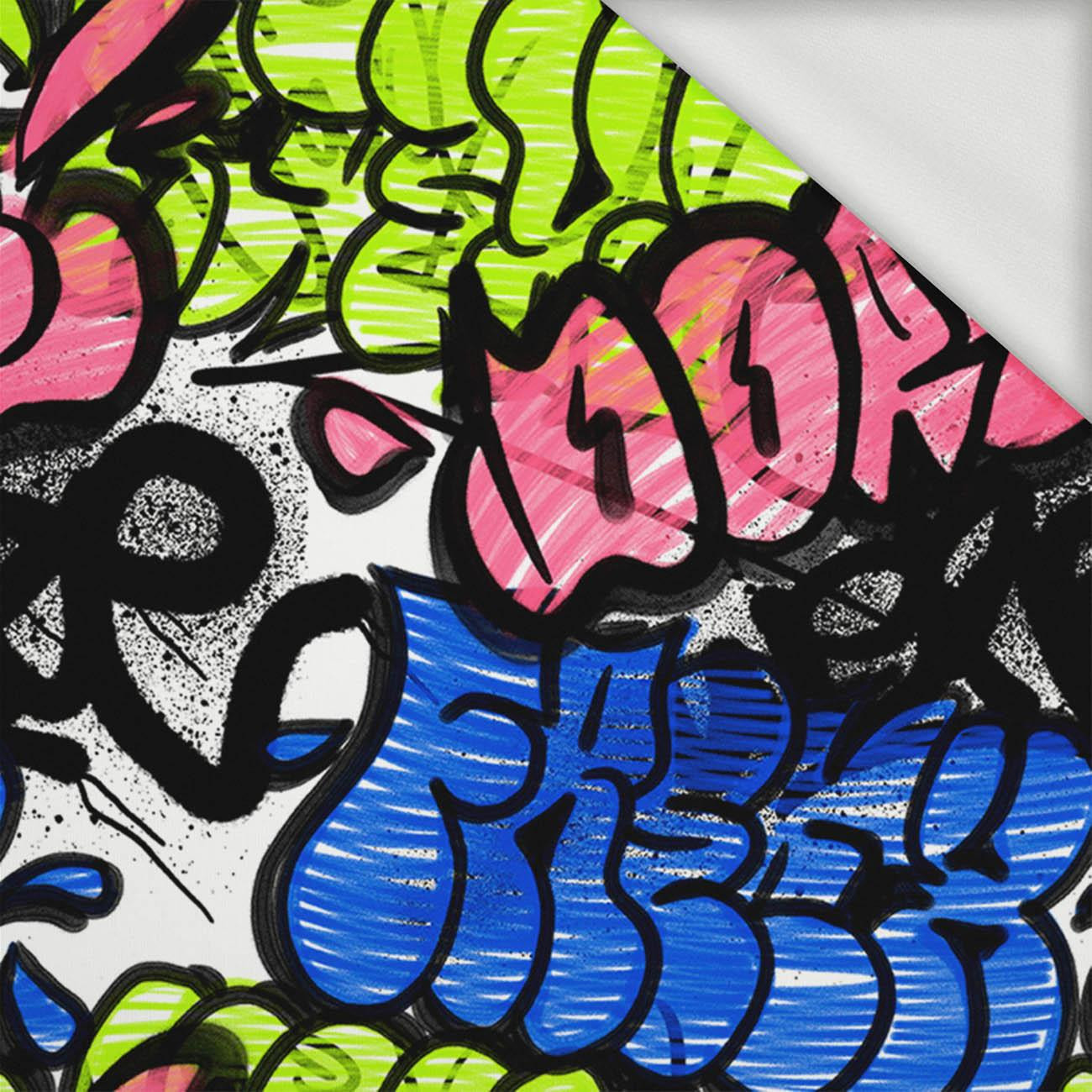 STREET ART pat. 2 - looped knit fabric