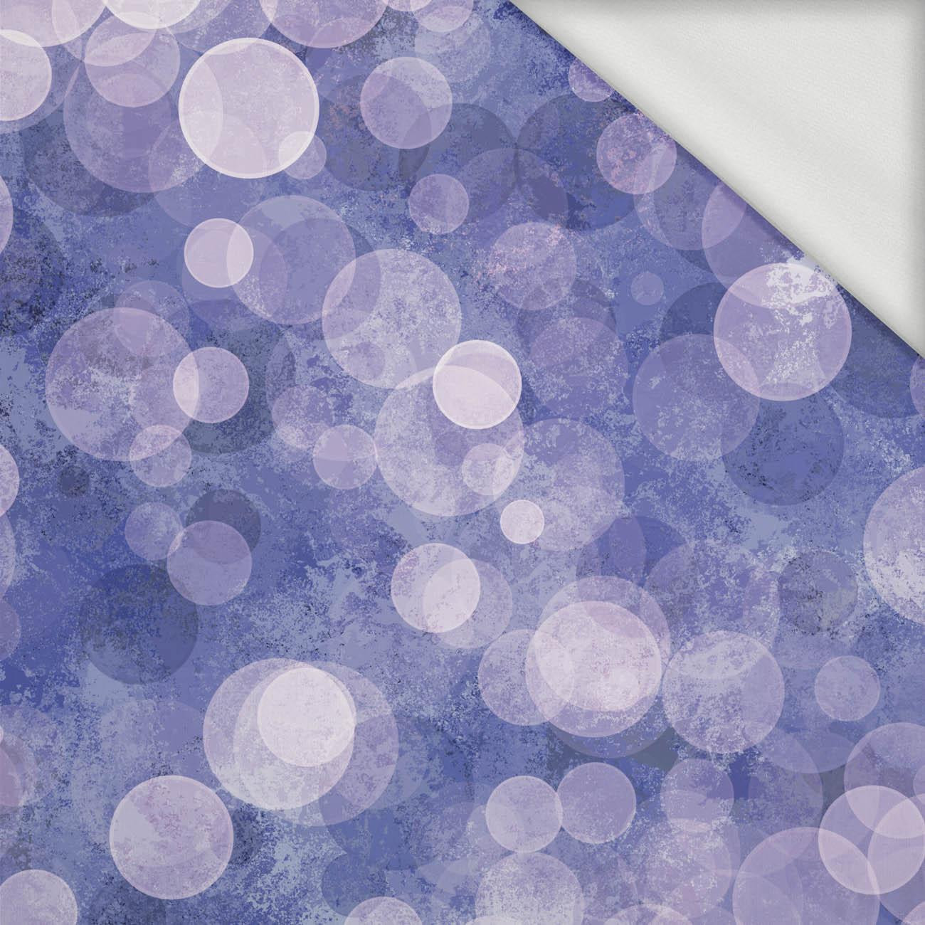 WINTER BOKEH (WINTER IS COMING) (Very Peri) - looped knit fabric
