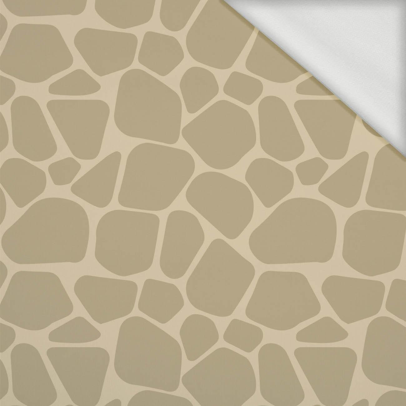 GIRAFFE PAT. 1 (SAFARI) - looped knit fabric