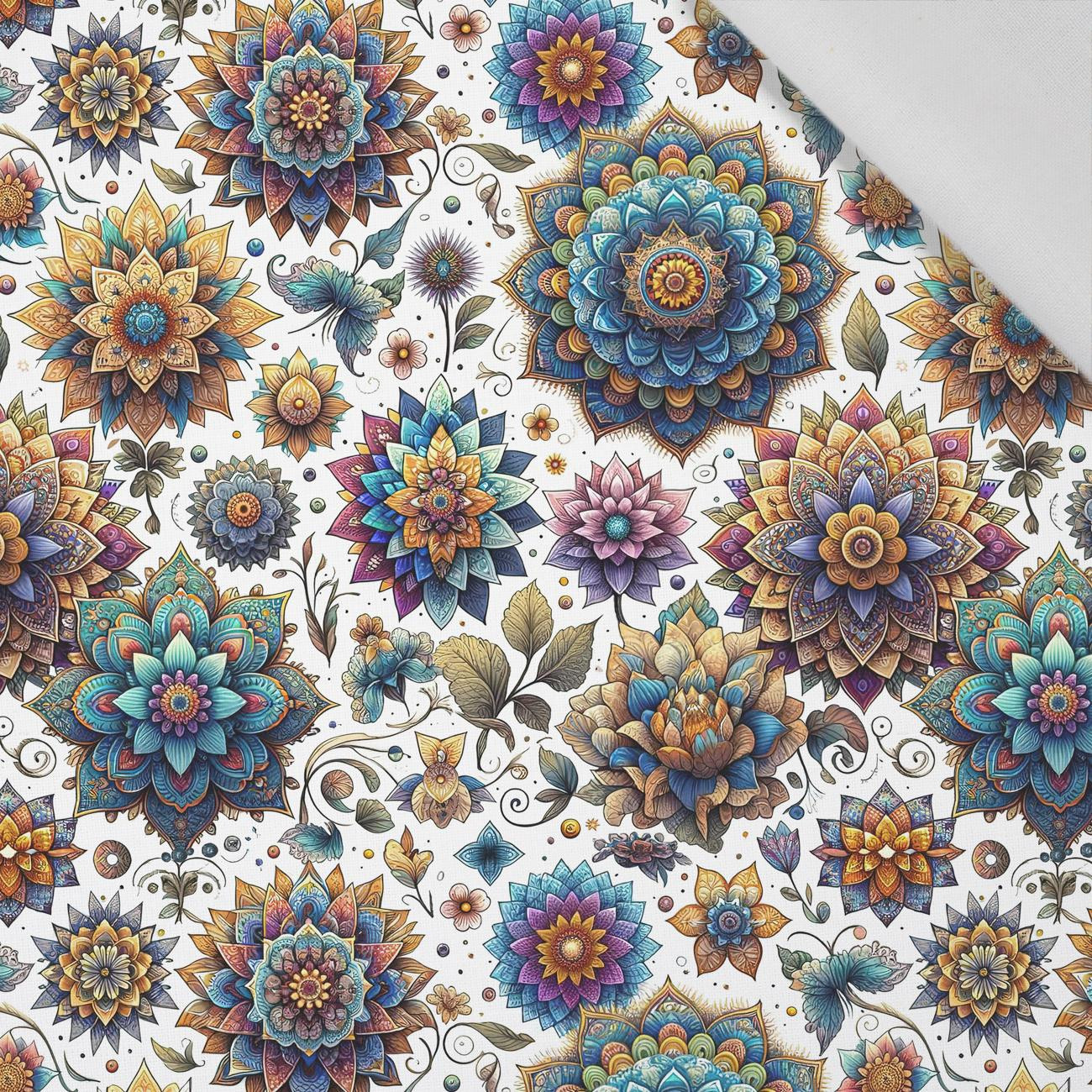 COLORFUL MANDALA pat. 6 - Cotton woven fabric