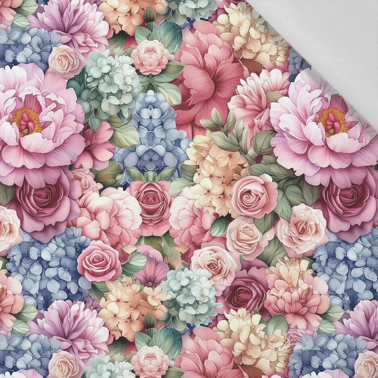 FLOWERS PAT. 3 - Cotton woven fabric