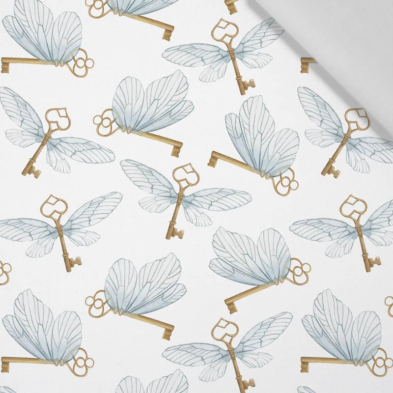 WINGED KEYS (MAGIC SCHOOL) - Cotton woven fabric