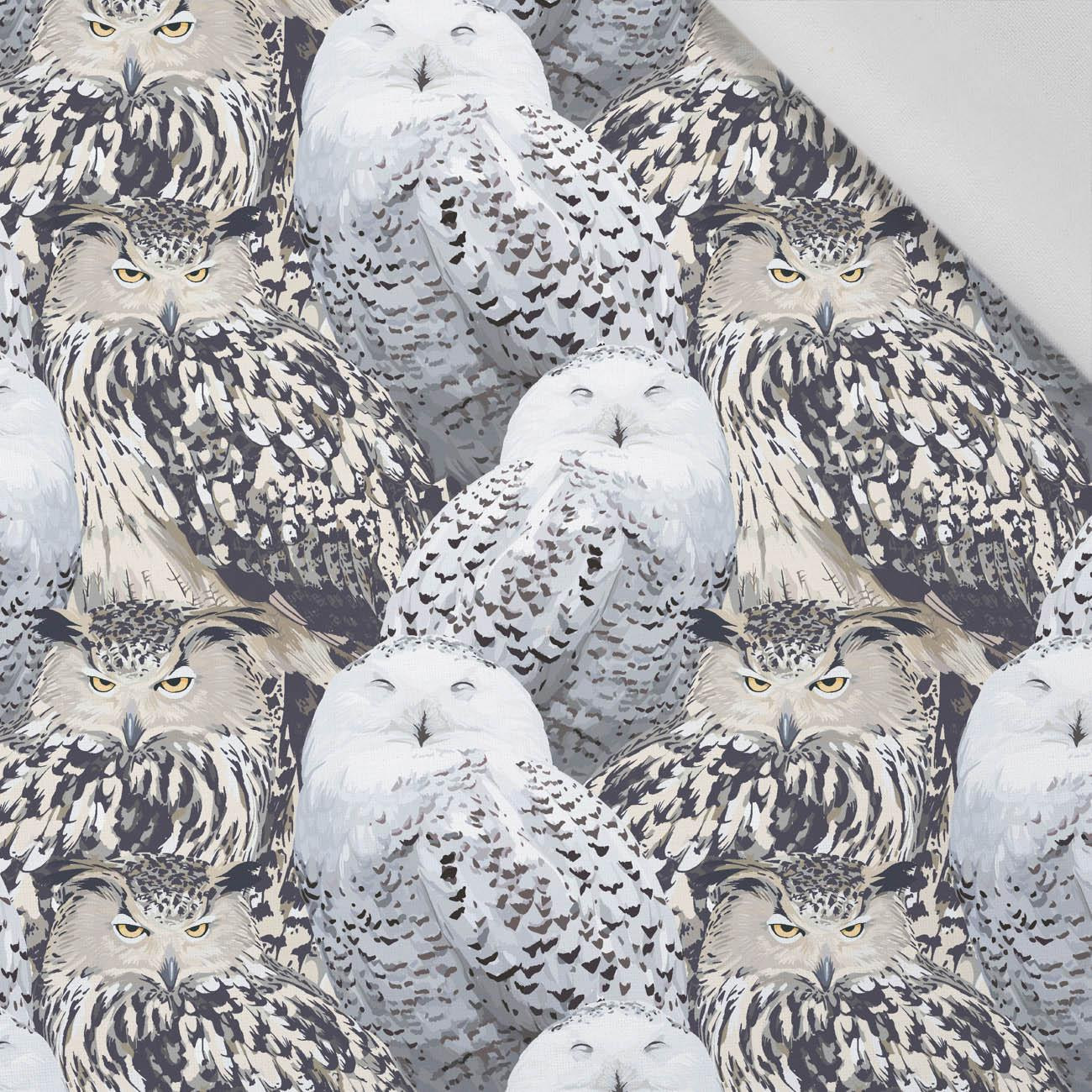 EAGLE-OWLS - Cotton woven fabric