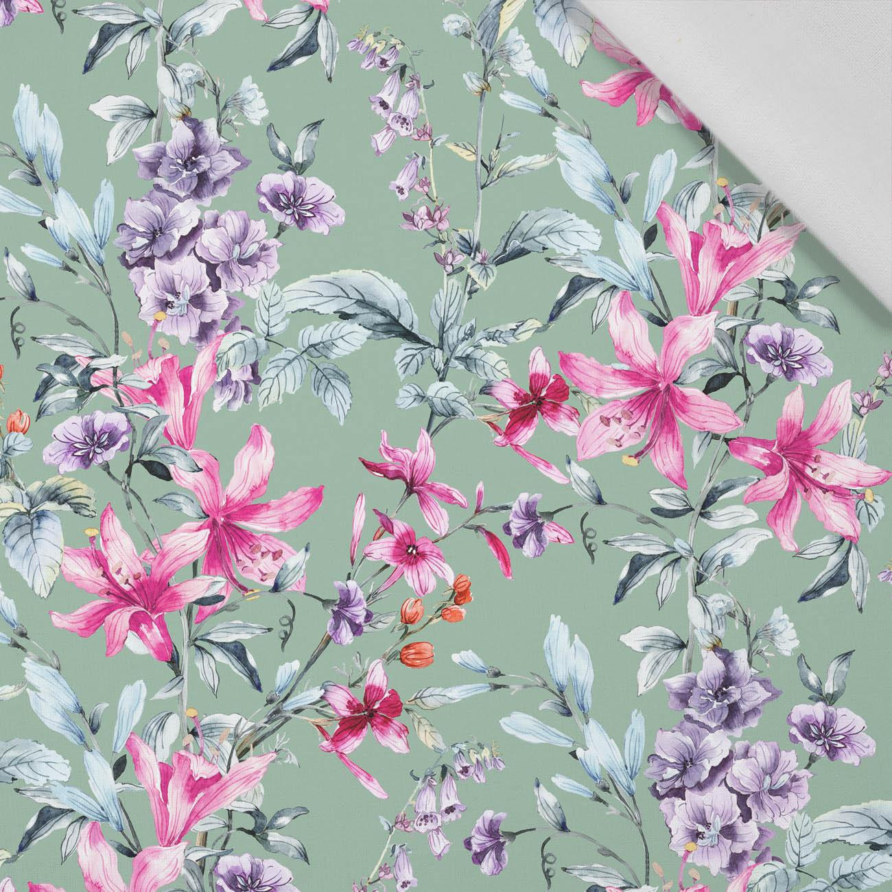 SPRING MEADOW pat. 3 - Cotton woven fabric