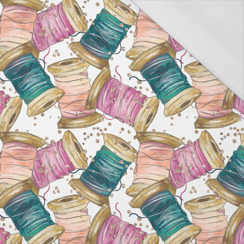 COLORFUL BOBBINS - single jersey with elastane 