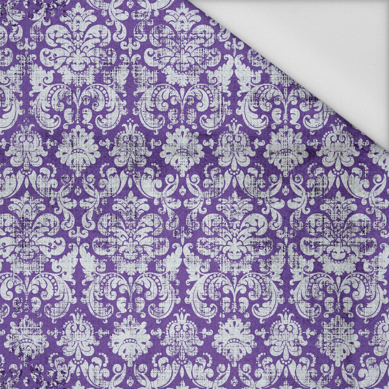 MAGIC DAMASCO pat. 4 (MAGIC SCHOOL) (Very Peri) - Waterproof woven fabric