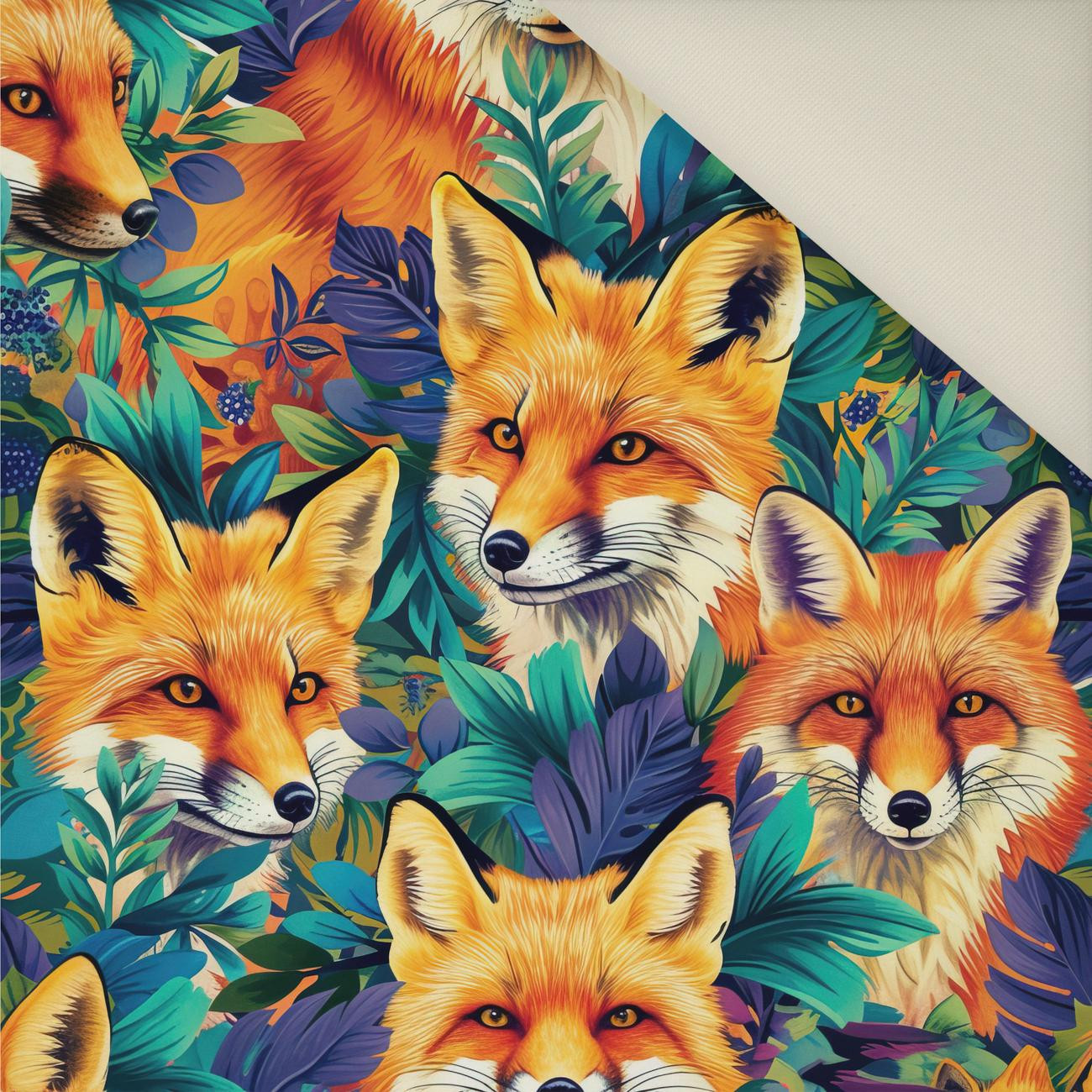 FOXES- Upholstery velour 