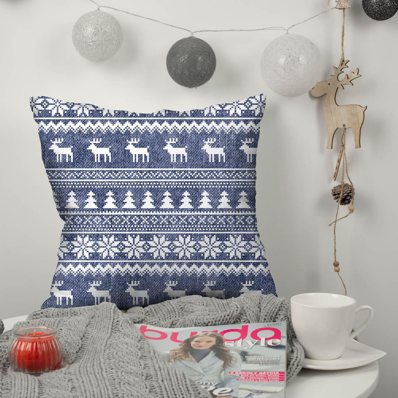 REINDEERS PAT. 2 / ACID WASH DARK BLUE