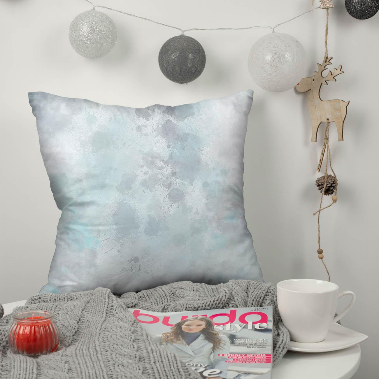 SNOWSTORM (WINTER IN THE CITY) - looped knit fabric