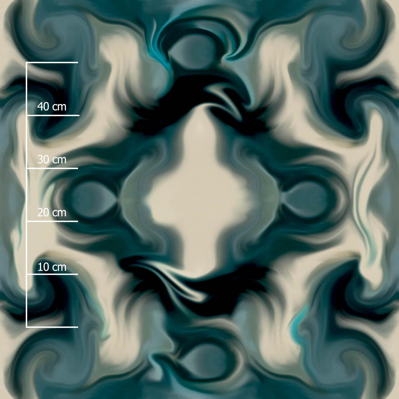 50cm ABSTRACTION pat. 4 - looped knit fabric