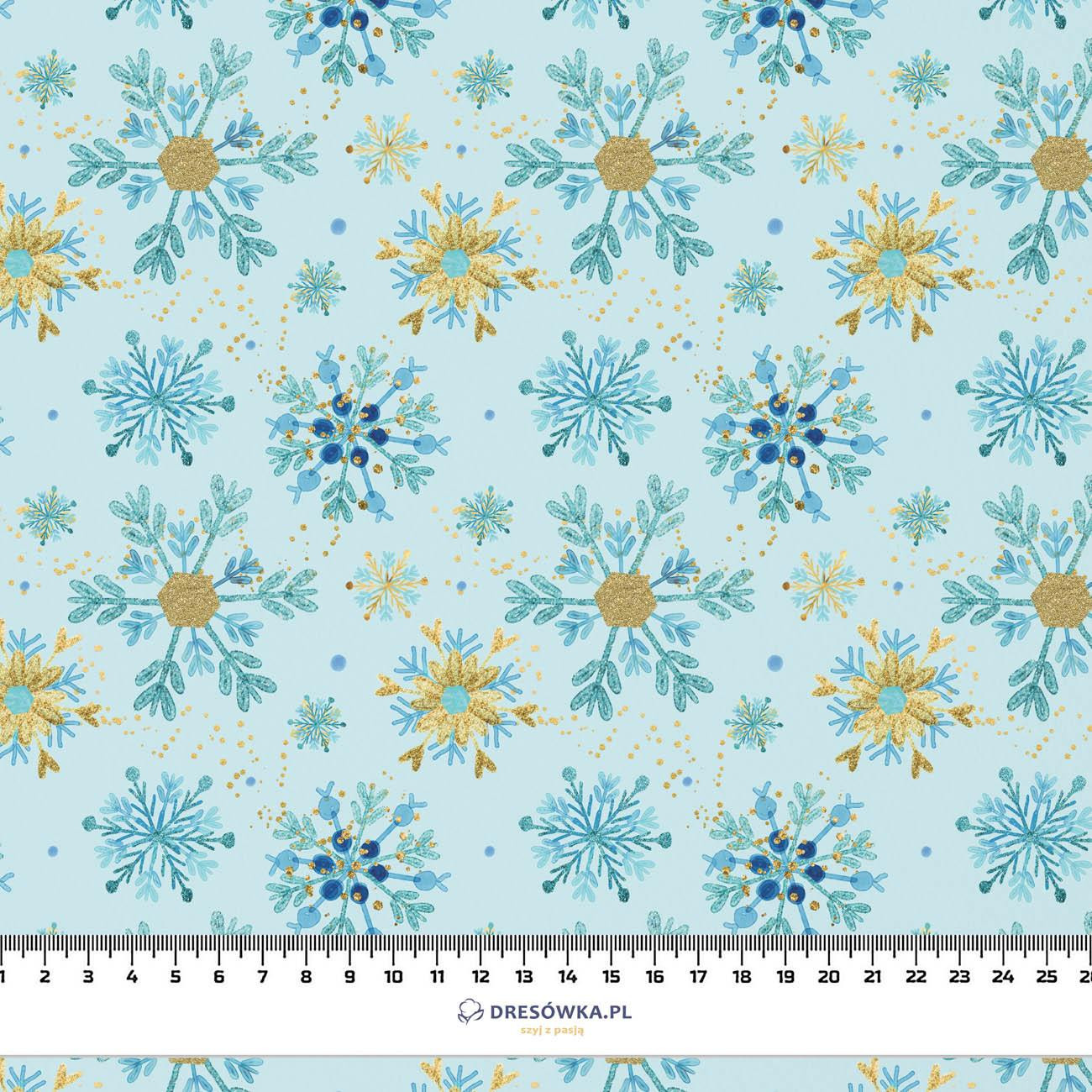 BLUE SNOWFLAKES pat. 3