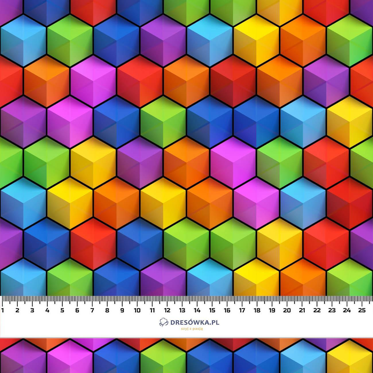 CUBE  - looped knit fabric